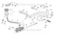 Rear master cylinder