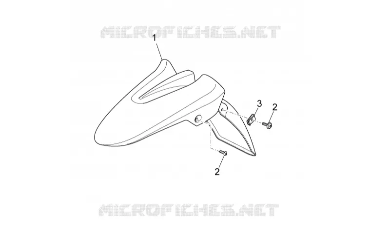 Front mudguard