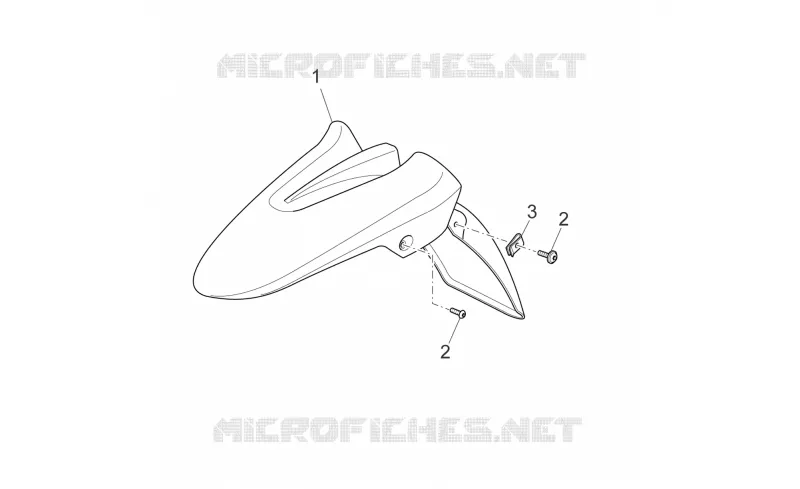 Front mudguard