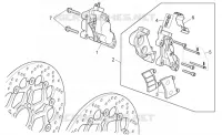 Front brake caliper