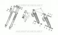Front/rear shock absorber