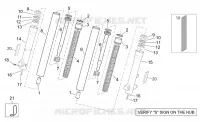 Showa front fork - Hubs, sleeves