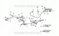 Rear master cylinder