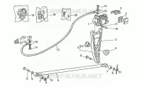 Rear brake caliper