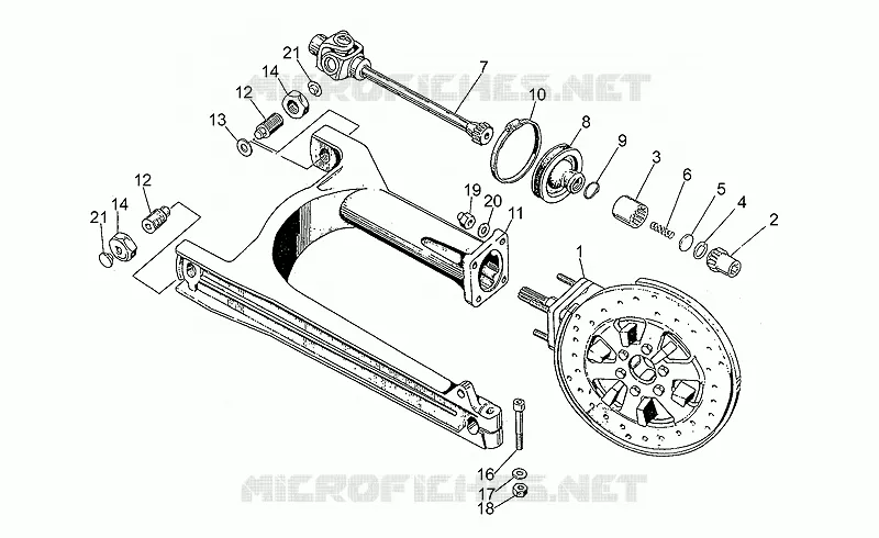 Swing arm