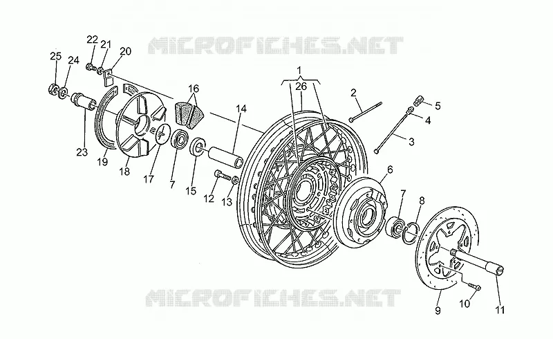 Rear wheel