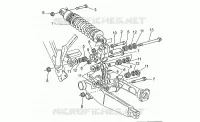 Rear shock absorber