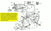 Rear master cylinder