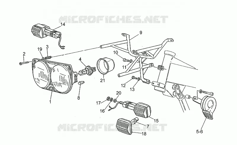 Headlight-Horn