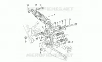 Rear shock absorber