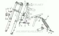 Front/rear shock absorber