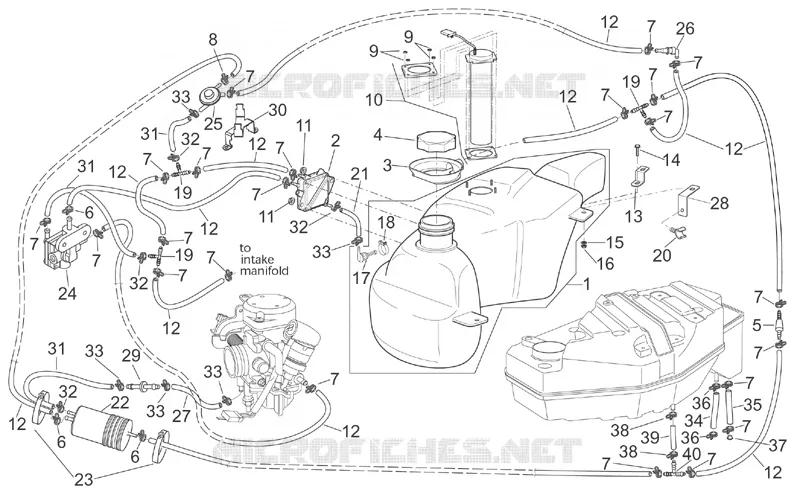 Fuel tank - USA