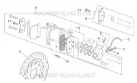 Front caliper