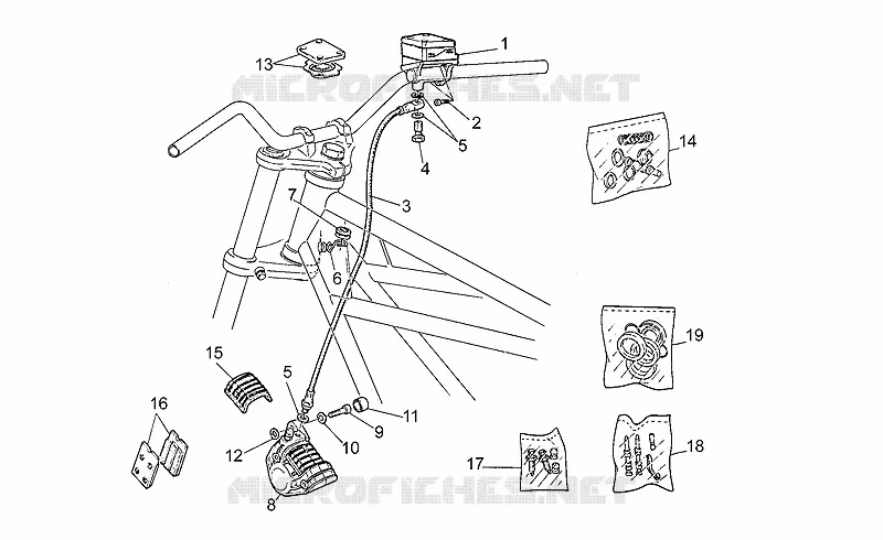 RH Front brake system