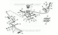Rear master cylinder