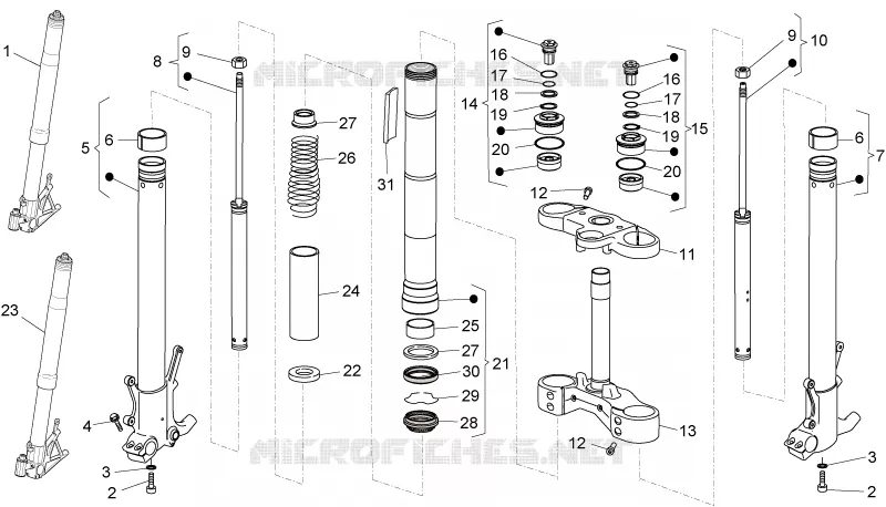 Front fork