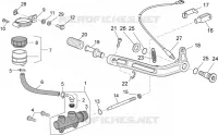 Rear master cylinder