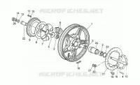 Rear wheel, alloy