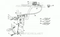 Rear master cylinder