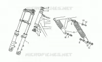 Front/rear shock absorber