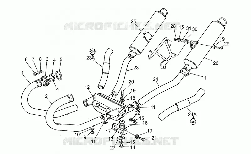 Exhaust unit