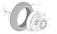 Rear wheel