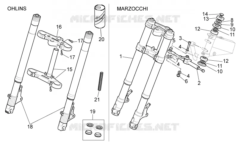 Front fork I