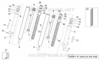 Kaifa front fork - Hubs, sleeves