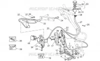 Rear brake system