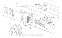 Front caliper