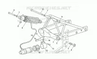 Rear shock absorber