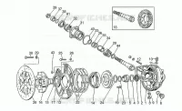 Rear bevel gear