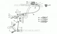 Rear master cylinder