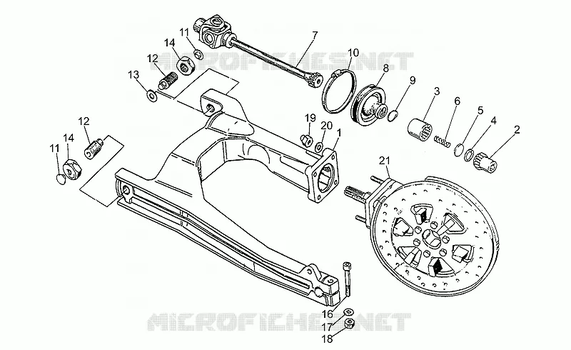 Swing arm