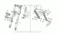 Front/rear shock absorber