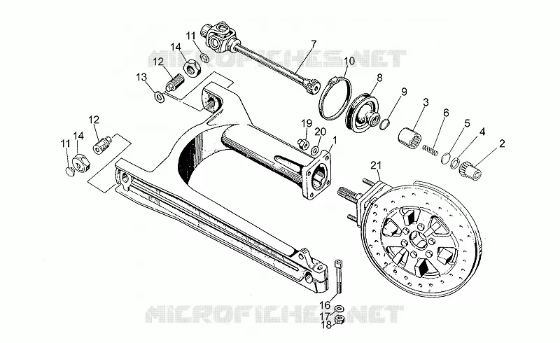 Swing arm