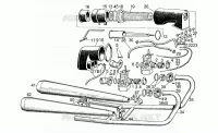 Fuel supply-exhaust