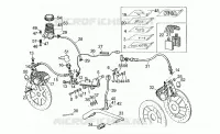 Rear master cylinder