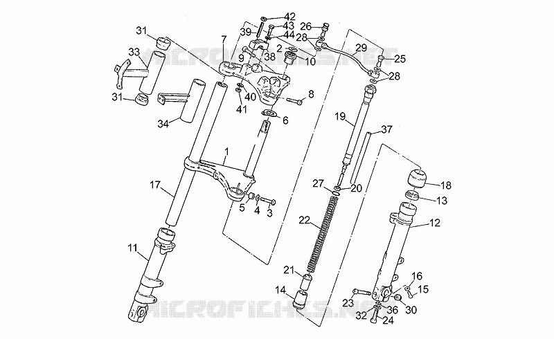 Front fork 