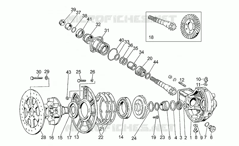 Bevel gear