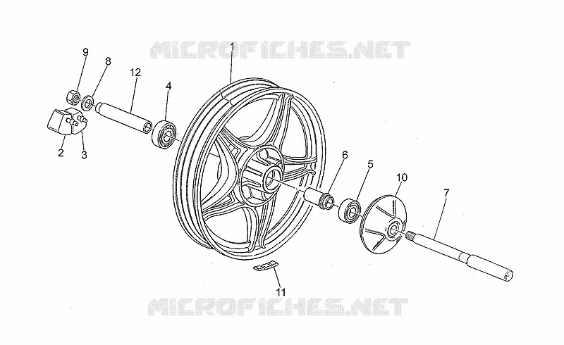 Rear wheel
