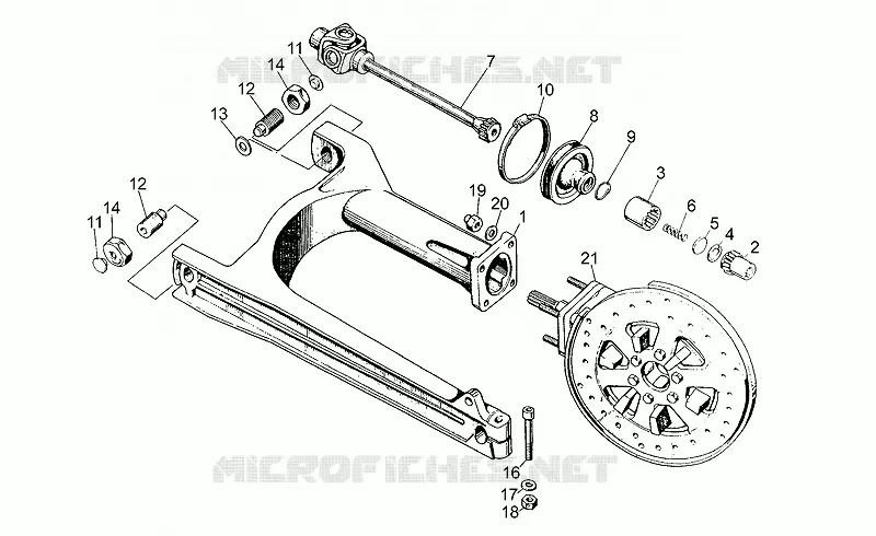 Swing arm