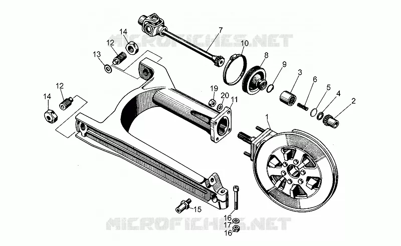 Swing arm