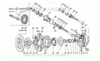 Rear bevel gear