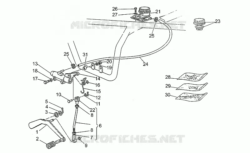 LH Front brake system