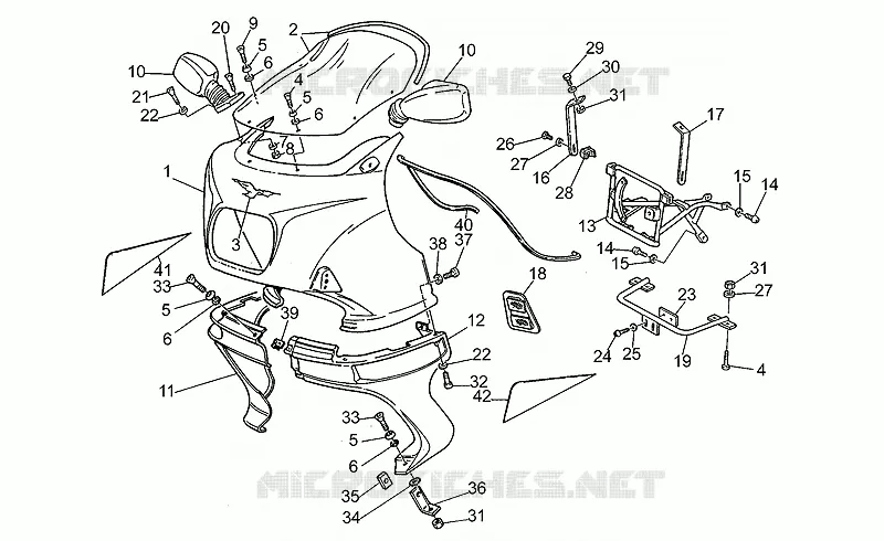 Front body - Front fairing