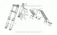 Front/rear shock absorber