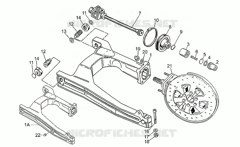 Swing arm