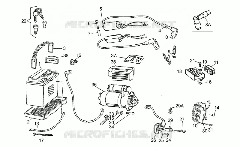 Saprisa battery - alternator