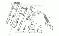 Front/rear shock absorber